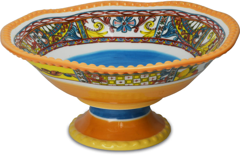 Fruit Bowl - Porcelain - Trinacria Collection