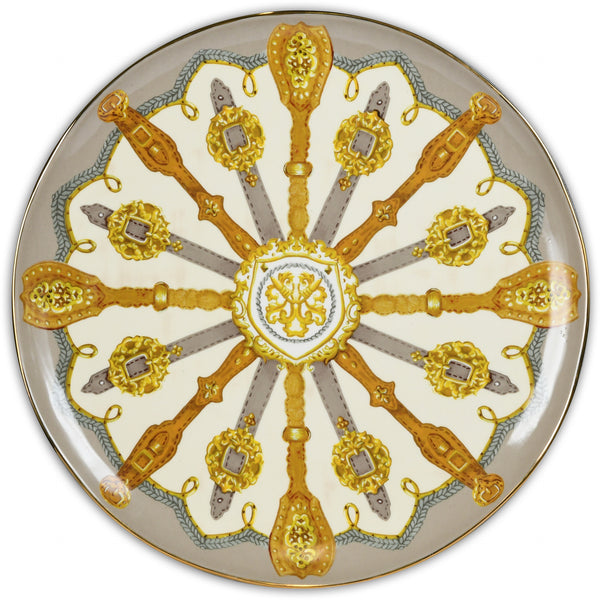 Horses Collection; Tray in Melamine, Round