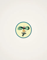 Disk Coasters Set Of 4 - Flying Friends