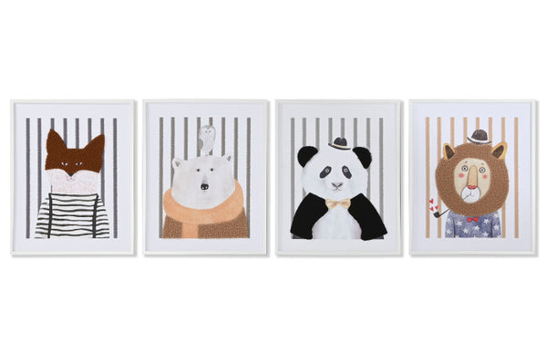 Animal Canvas Pictures (set of 2)