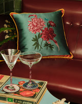 Cushion - Birdbloom Sky Blue