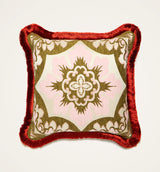 Cushion - Palazzo Light Pink in Chenille Jacquard - Fantastic Creatures