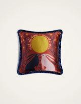 Hold the Light Rust Cushion
