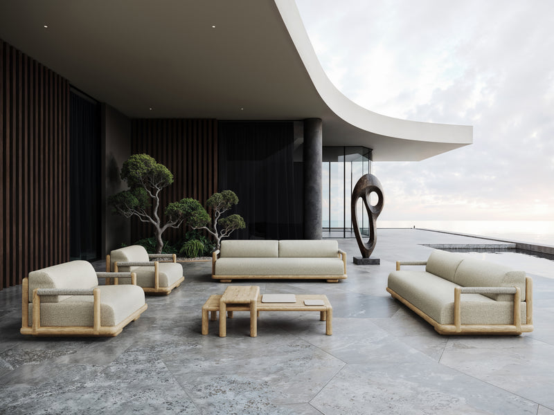 2 Seater Sofa - Caleo-Natural