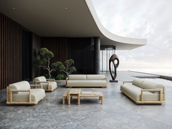 2 Seater Sofa - Caleo-Natural