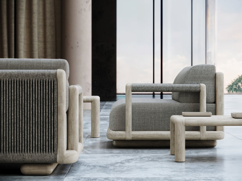 Armchair - Caleo-Ash Collection