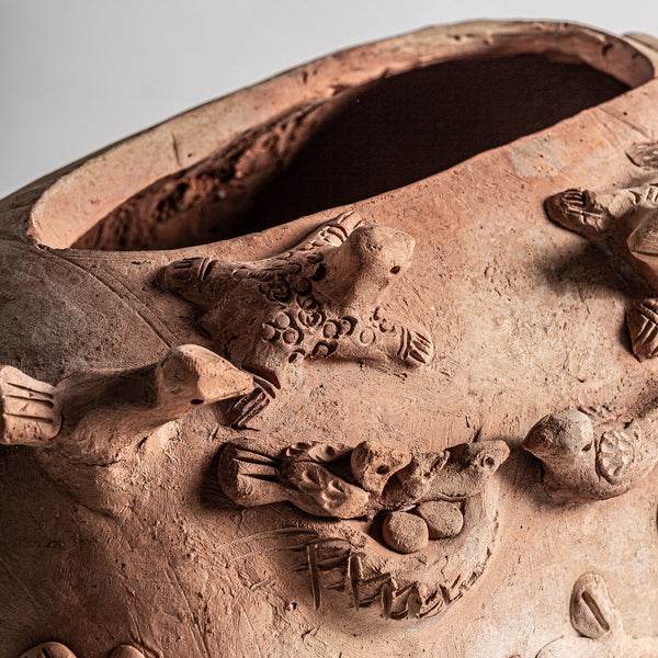 Pot/ Centrepiece in Terracotta