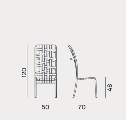 Chair - Outdoor Gervasoni InOut Collection