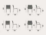 Chair - Indoor Gervasoni Allu Collection