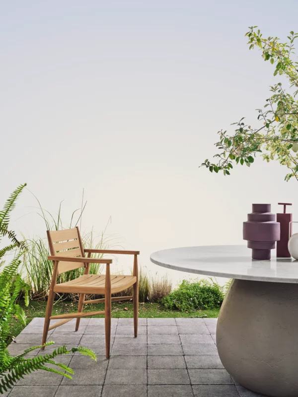 Outdoor chair by Gervasoni - Eidos Collection