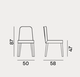 Chair - Indoor Gervasoni Next Collection