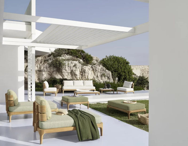 Chaise Longue - Outdoor Gervasoni Mediterraneo Collection