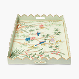 Rectangular Tray - Chinoiserie, Green
