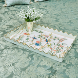 Rectangular Tray - Chinoiserie, Green