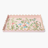 Rectangular Tray - Chinoiserie, Pink