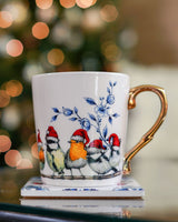 Mug - Christmas Forest Birds