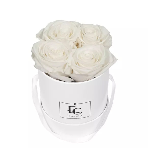 Classic Infinity Rose Box Pure White