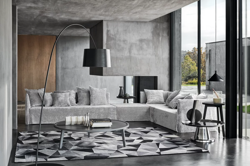 Coffee Table - Indoor Gervasoni Gray Collection