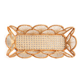 Basket - Handmade in Iraca Palm, Natural & Terracotta