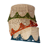 Food Dome - Handmade in Iraca Palm, natural-brown