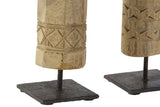 Decorative Wooden Statue - Male