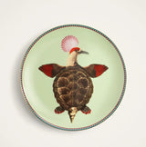 Decorative Plate - Turtlair Salvia in Porcelain - Fantastic Creatures