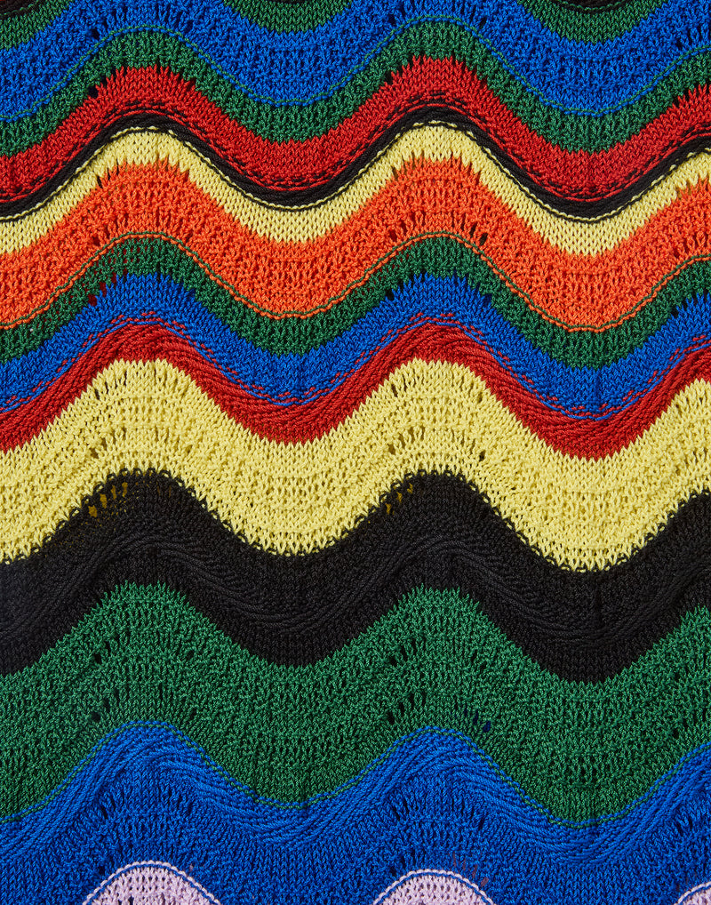 Multicolour Chevron Dress by La DoubleJ