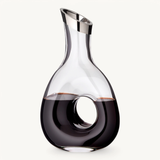 Wine Decanter - Mouth-Blown Crystal Glass