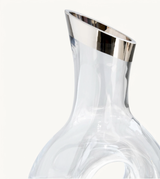 Wine Decanter - Mouth-Blown Crystal Glass