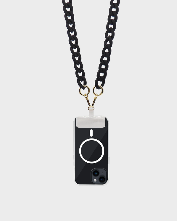 Mobile Phone Chain - Deep Black