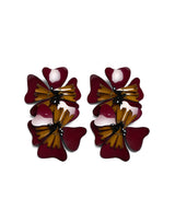 Earrings by La DoubleJ - Flora Red