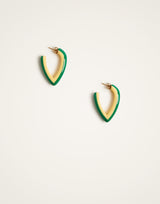 Earrings - Mini Dew - Yellow-Green by LaDoubleJ