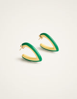 Earrings - Mini Dew - Yellow-Green by LaDoubleJ