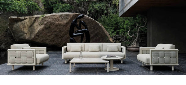 3 Seater Sofa - Éclat-Bisque Collection