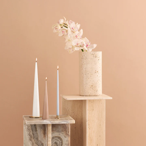 Cone Candle - White