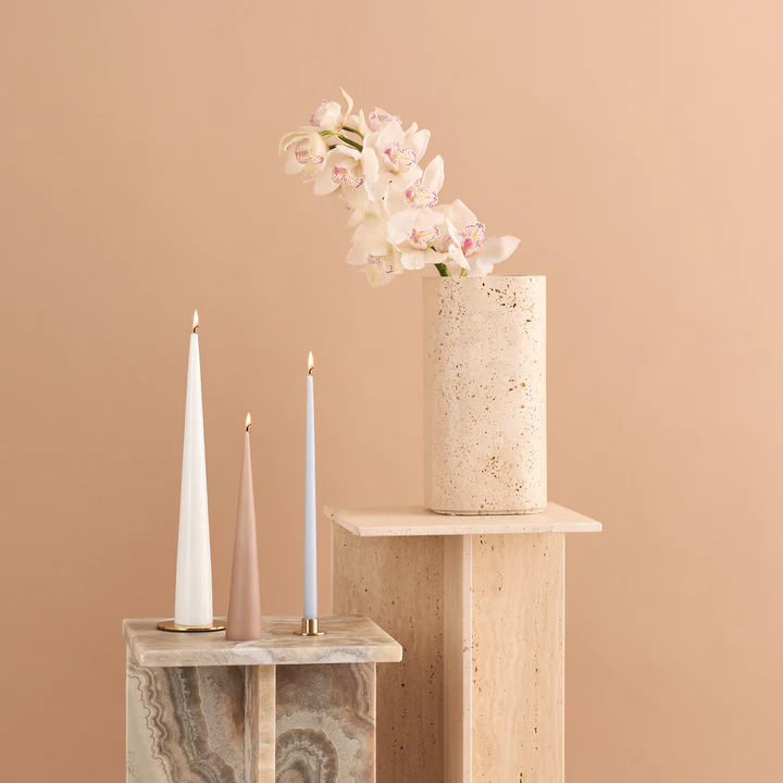 Cone Candle - White
