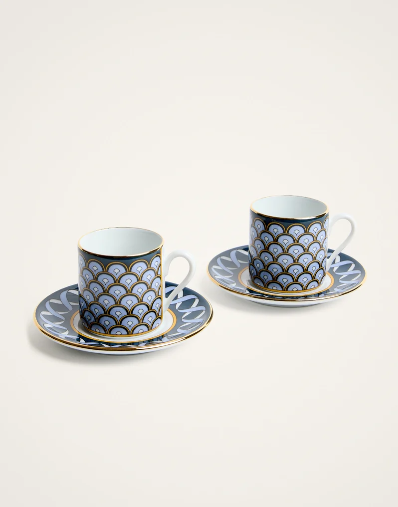 Espresso Cup Impero Midnight Blue by LaDoubleJ (set of 2)