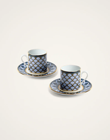 Espresso Cup Impero Midnight Blue by LaDoubleJ (set of 2)