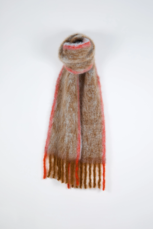 Winter Scarf - Orange Mix