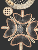 Placemat - Handmade, Natural & Peach