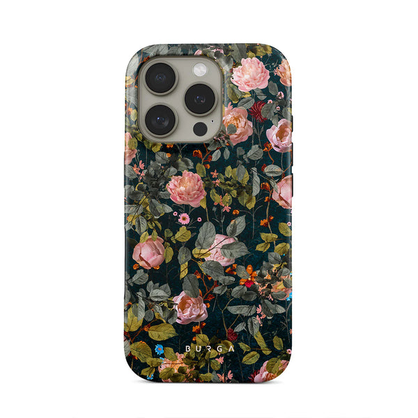 Burga Bloomy Garden -  iPhone 13 Pro Max_Elite Gold Case