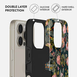 Burga Bloomy Garden -  iPhone 13 Pro Max_Elite Gold Case