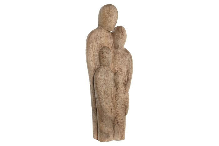 Statue of Family, Mango Wood