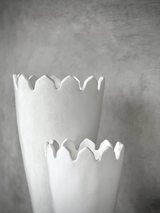 Vase - White L