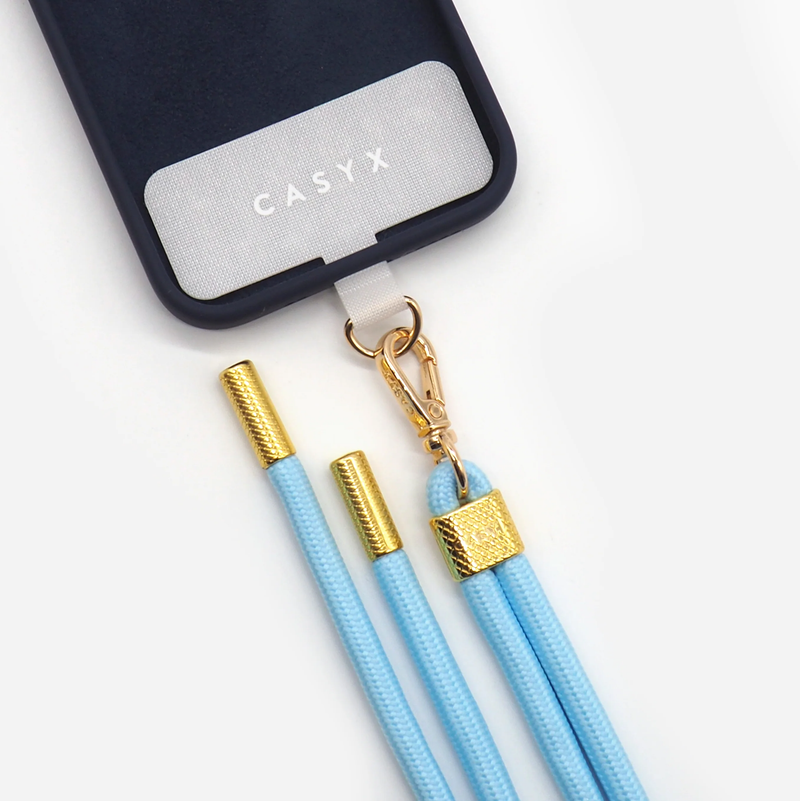 Mobile Phone Cord - Ice Blue