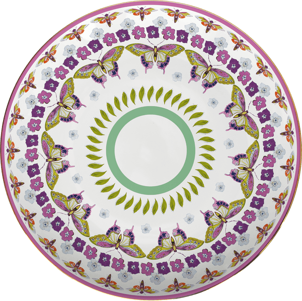 Amazzonia Collection; Cake Plate in Porcelain