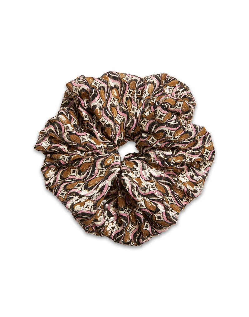 Giga Scrunchie Jive Pink in Lurex Fil Coupé