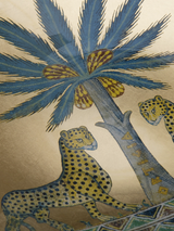 Glass Plate - Gold