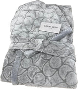 Greyhound Monogram Robe L/XL- Grey - Trussardi Casa
