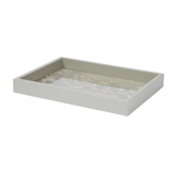 Chinoiserie Laquer Tray in Grey